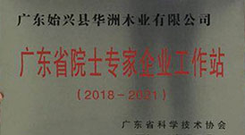 喜訊！華洲木業(yè)獲批建立廣東省院士專家（企業(yè)）工作站